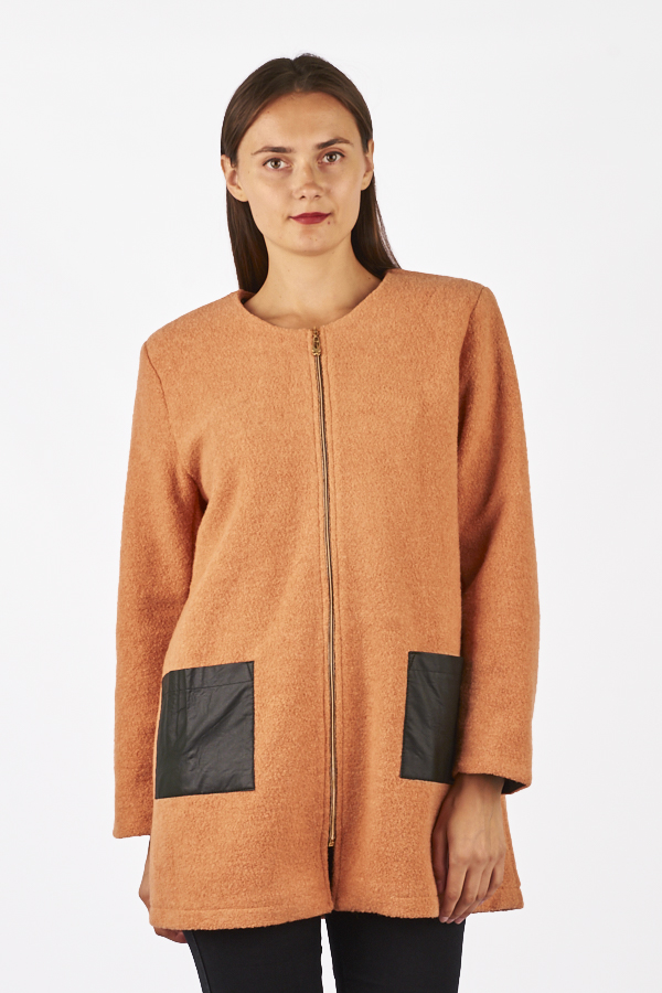 Кардиган женский на молнии 2434