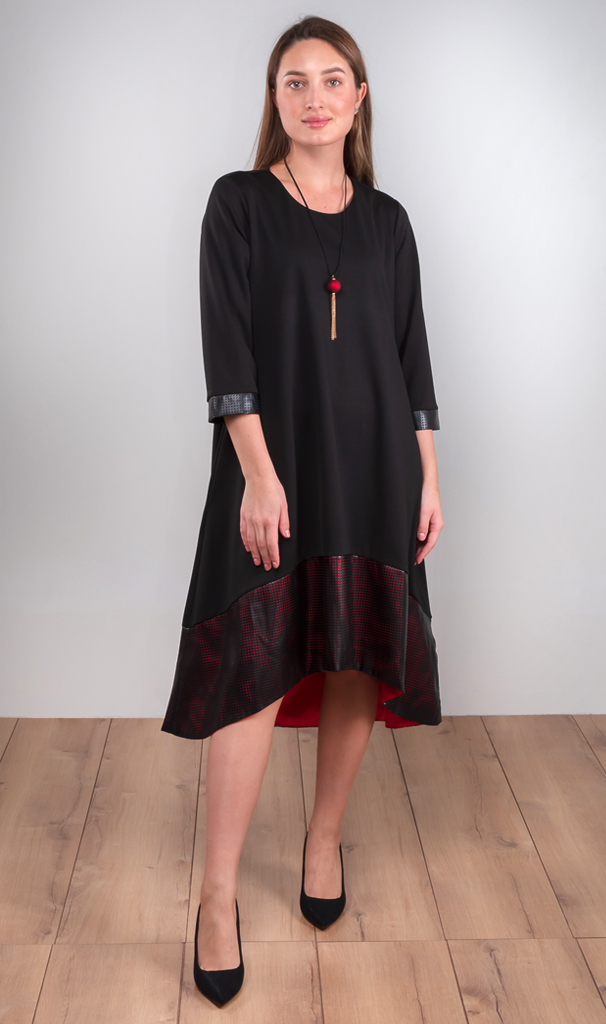 Платье женское асимметричное 252829