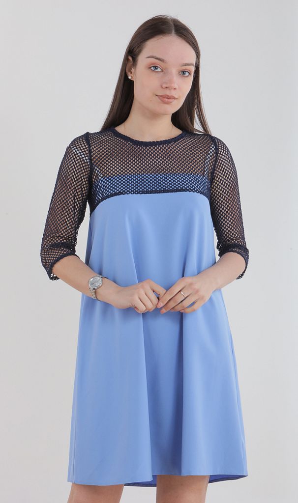 Платье женское с сеткой 253711