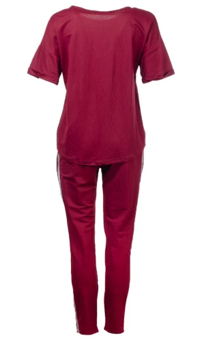 Костюм женский спортивный с коротким рукавом 252778 фото 3