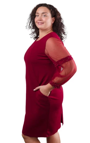 Платье женское с бусинами 252503 фото 2