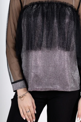 Блузка женская с люрексом 251348 фото 3