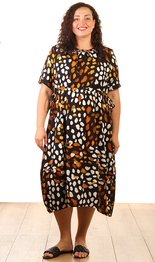 Платье женское с завязками 253309