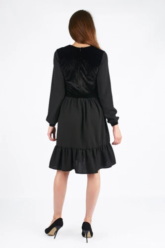 Платье женское с бархатом 1995 фото 2