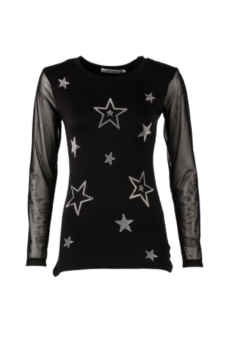 Кофта женская со стразами 227889