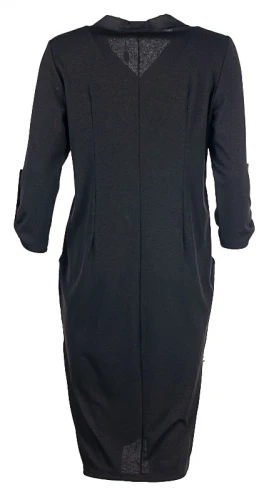 Платье женское комбинированное с бусинами 250361 фото 3