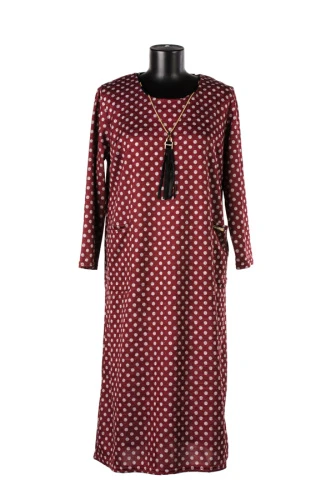 Платье женское в горох 6350