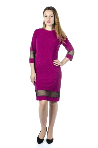 Платье женское с сеткой 4272