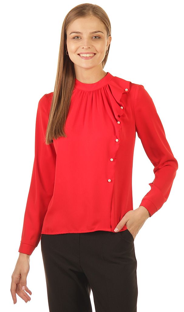 Блузка женская с бусинами 253803