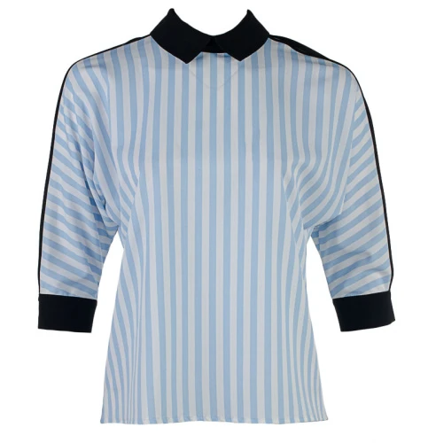 Блузка женская в полоску 251235