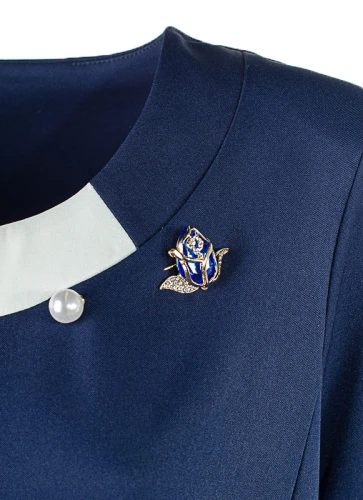 Платье женское с брошью 250925 фото 4