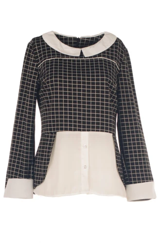 Кофта женская с воротником 2297768