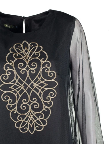 Платье женское с вышивкой 252016 фото 3