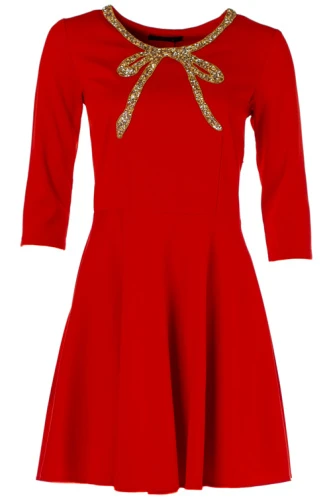 Платье женское со стразами 248334