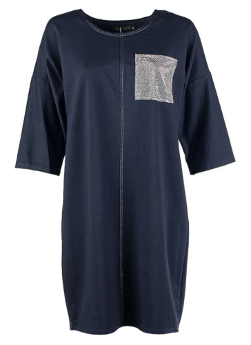 Платье женское с кармашком 252002