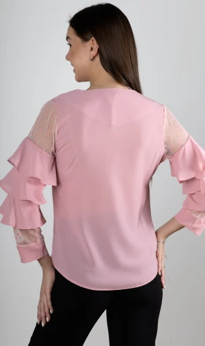 Блузка женская с воланами 253021 фото 3