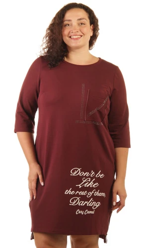 Платье женское со стразами 253481