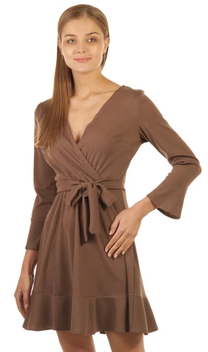 Платье женское с воланами 253705