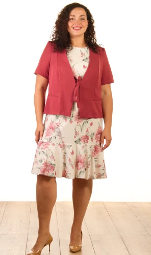 Костюм женский (платье+пиджак) 253256