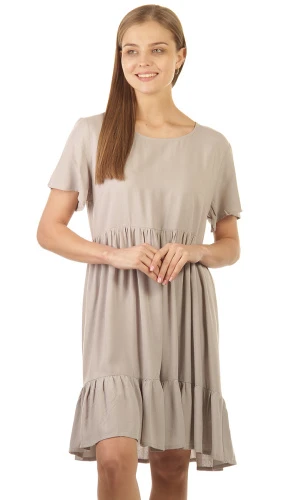 Платье женское с воланом 253620