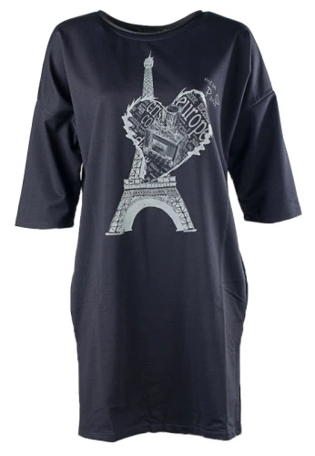 Платье-туника с принтом 249919