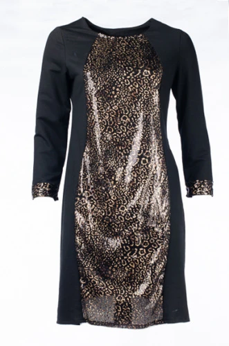 Платье женское с пайетками 248532