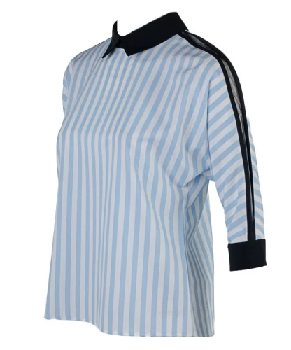 Блузка женская в полоску 251235 фото 2