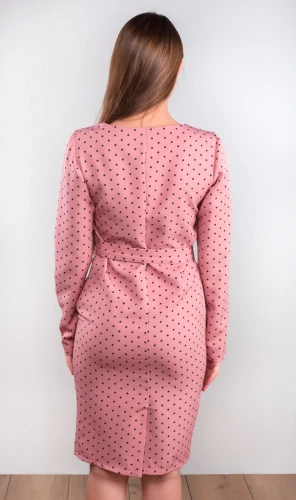 Платье женское в горошек 252710 фото 4