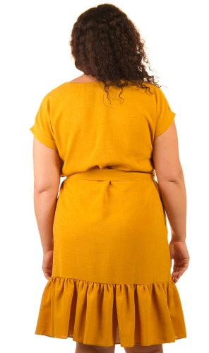 Платье женское с оборкой 253388 фото 2