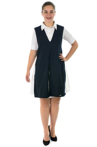 Платье женское с жилеткой 2978