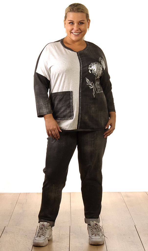 Костюм женский с принтом 253188