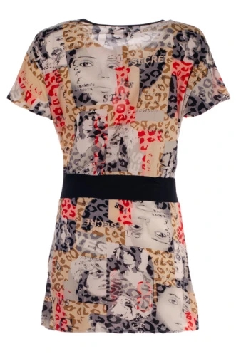 Туника женская с принтом 2301003 фото 2