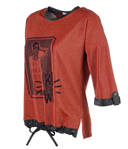 Кофта женская с люрексом 251238 фото 3