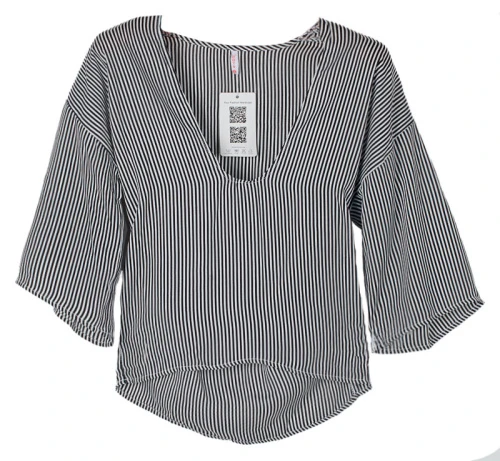 Блузка женская в полоску 251218