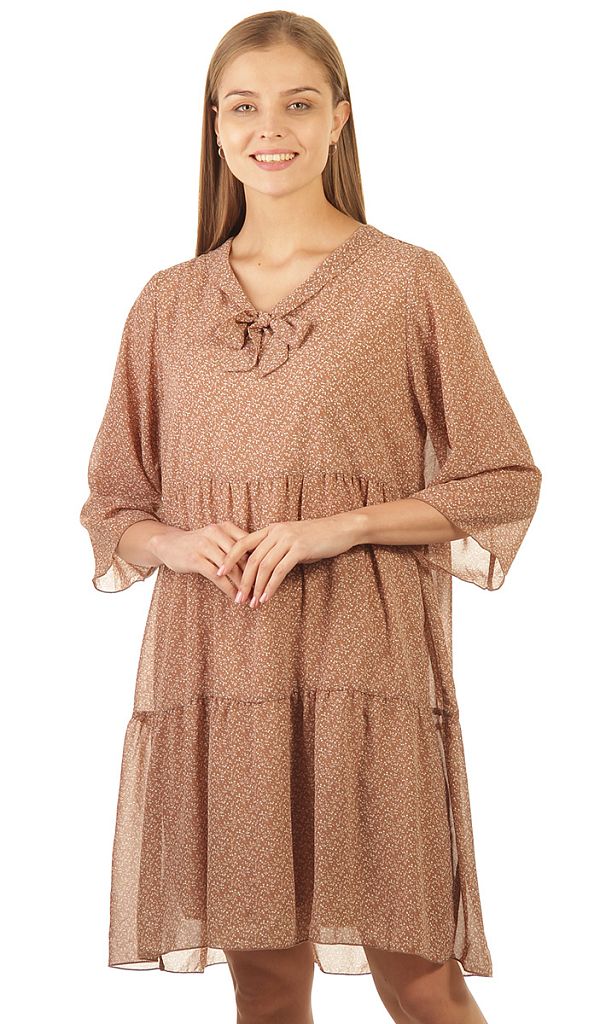 Платье женское ярусное 253811