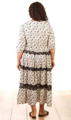 Платье женское ярусное 253229 фото 2