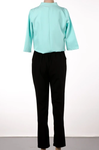 Костюм женский брючный с молнией 6060 фото 2