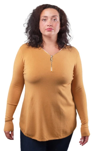 Джемпер женский на молнии 252482