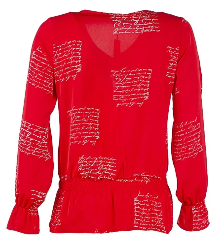 Блузка женская с длинным рукавом 250709 фото 2