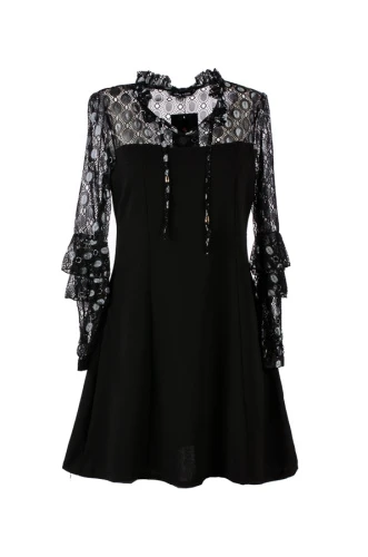 Платье женское с гипюром 227890