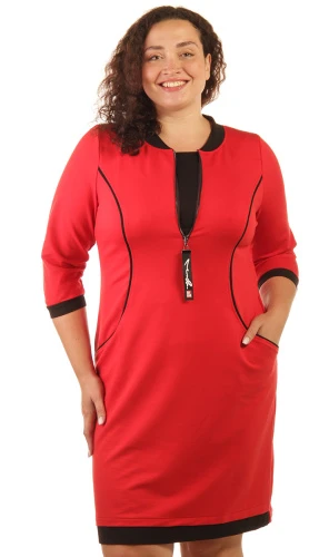 Платье женское с молнией 253477