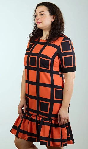 Платье женское с оборкой 253076 фото 2