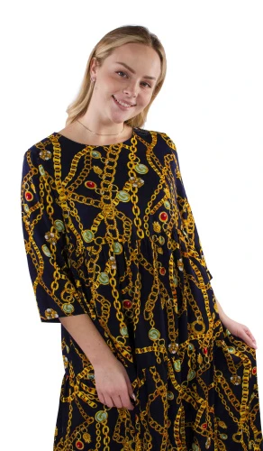 Платье женское ярусное 2300441 фото 2