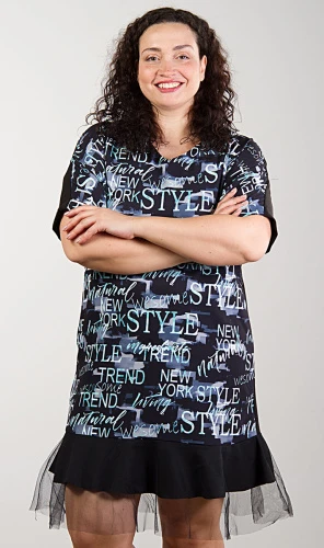 Платье женское с воланом 253056 фото 2