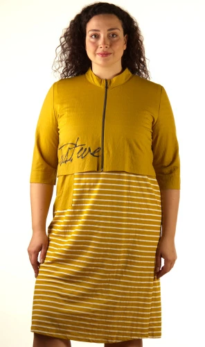 Костюм женский (платье+болеро) 253257