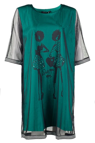 Платье женское с принтом 251977