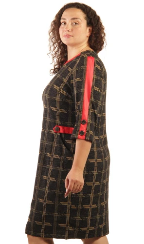 Платье женское в клетку 253498 фото 2