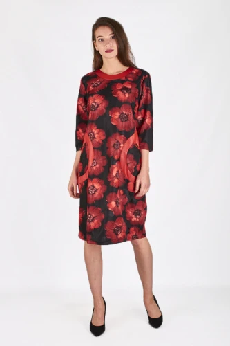 Платье женское прямое 2667