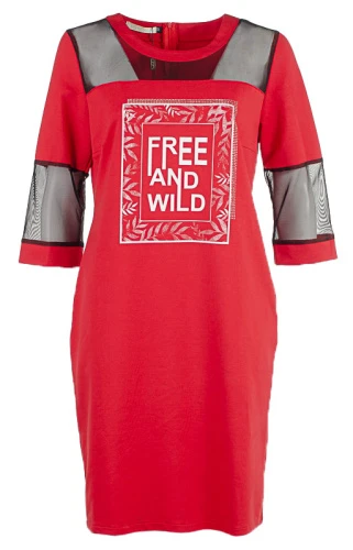 Платье женское с принтом 251586