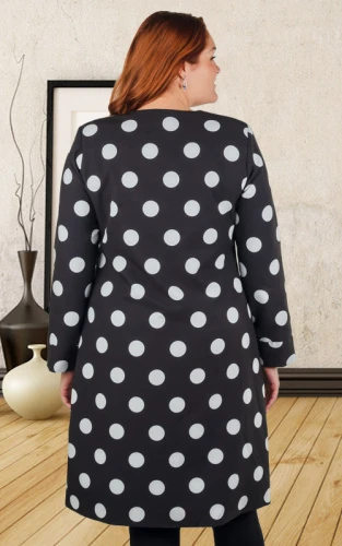 Кардиган женский в горох 252191 фото 3